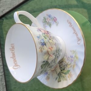 COPY ..Grandmother  fine China Tea cup and saucer